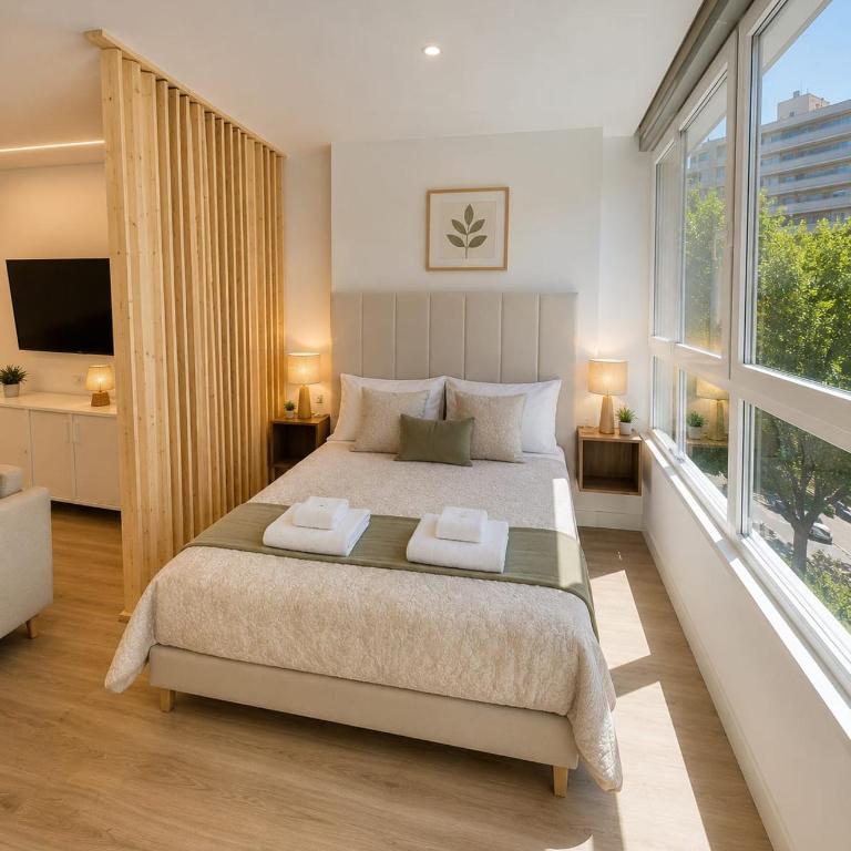 Premium estudio cerca de la playa con piscina - Apartamento de 1 dormitorio - 1