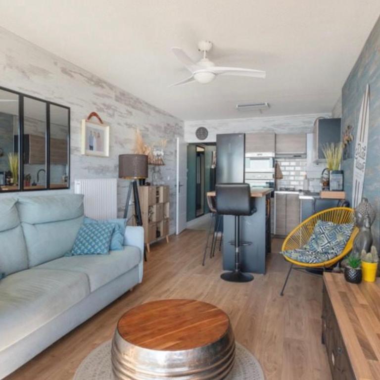 Magnifique P2 face mer, climatisé, direct plage - Appartement 1 Chambre - 3