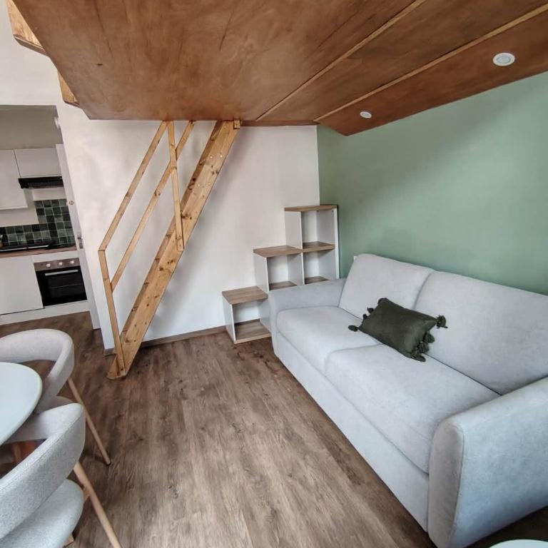 Joli appartement "Pause bien méritée" entièrement rénové, secteur plage, digue de Malo Dunkerque, capacité 2 ou famille 4, Mezzanine pour les enfants - Appartement 1 Chambre - 30