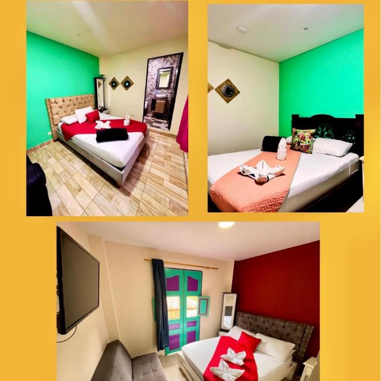 Hotel Restaurante El patio de mi casa - Habitación Doble con baño privado - 11