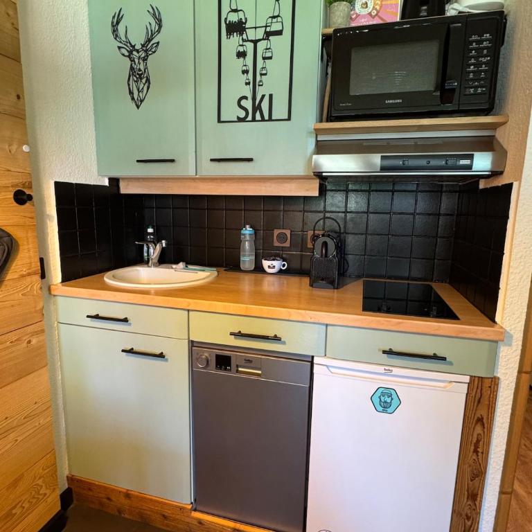 Studio cabine 4 personnes - Appartement 1 Chambre - 3