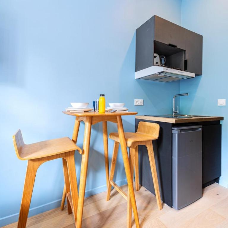 Air-conditioned & fully equipped studio in Paris 17 - Studio - 3