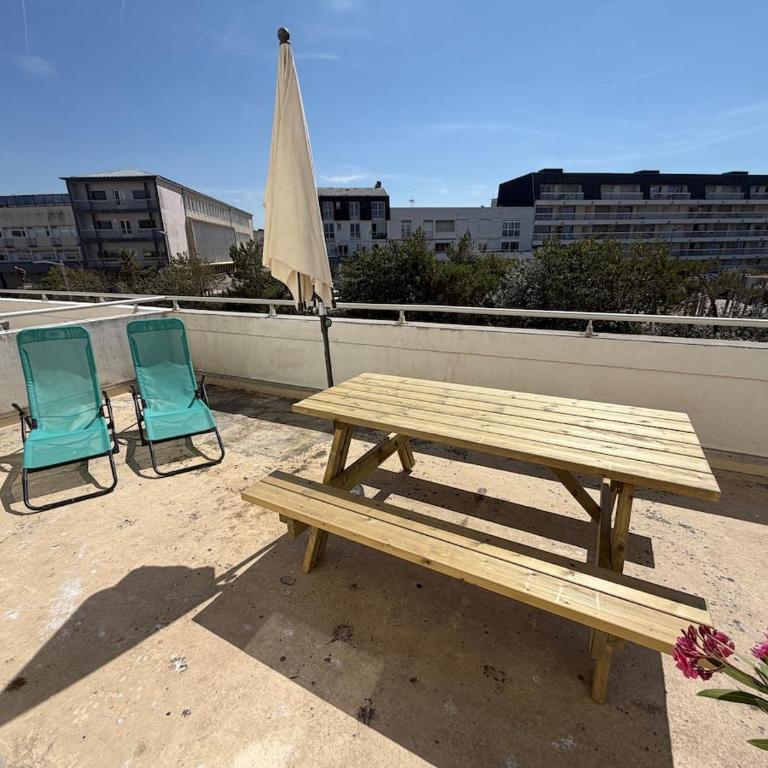Jauffrey - Appartement avec Terrasse VUE MER et Garage à Berck-Plage - Appartement 2 Chambres avec Terrasse et Vue sur la Mer - 25