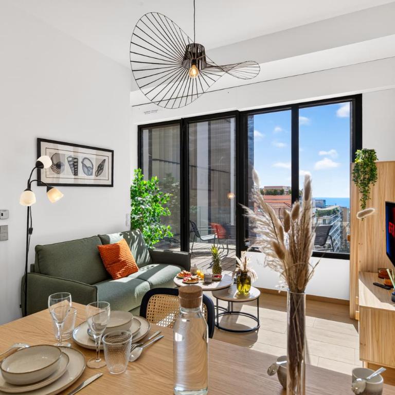Luxueux Appartement Vue Mer, proche Monaco - HG - Appartement 1 Chambre - 4