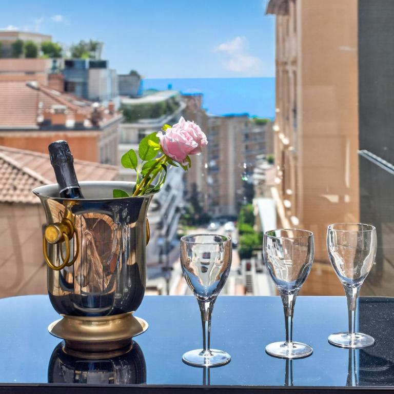 Luxueux Appartement Vue Mer, proche Monaco - HG - Appartement 1 Chambre - 35