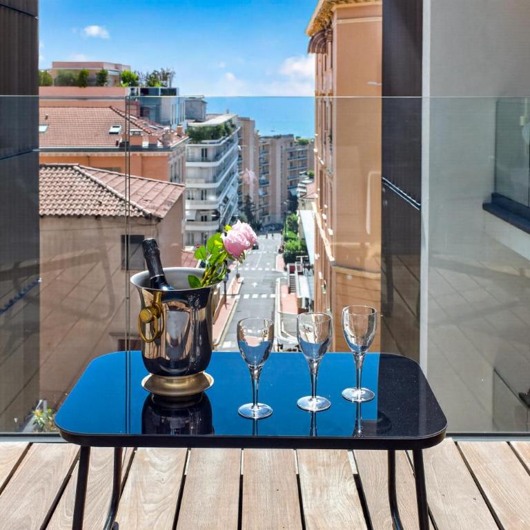 Luxueux Appartement Vue Mer, proche Monaco - HG - Appartement 1 Chambre - 40