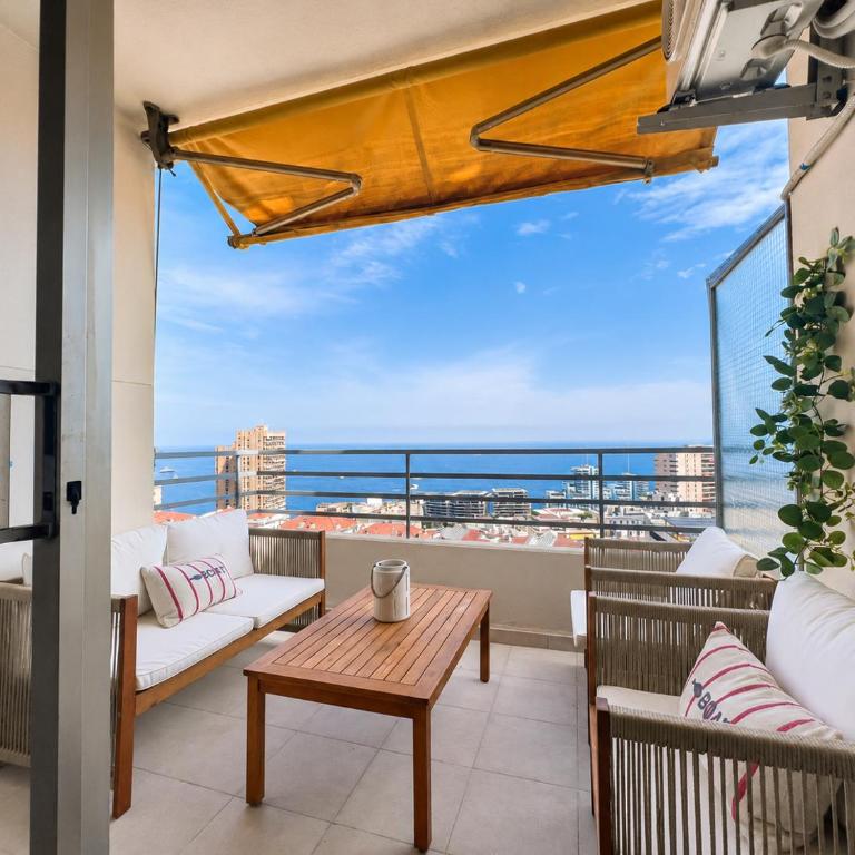 2BR Sea View Central 1 Min from Monaco - Appartement - 2