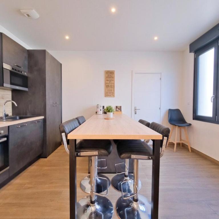 Reims City SPA - Jacuzzi - Sauna - Air conditioning - Apartment mit 1 Schlafzimmer und Whirlpool - 5