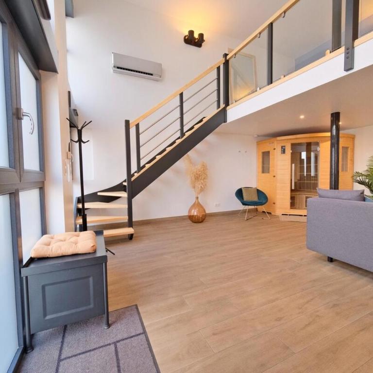 Reims City SPA - Jacuzzi - Sauna - Air conditioning - Apartment mit 1 Schlafzimmer und Whirlpool - 15