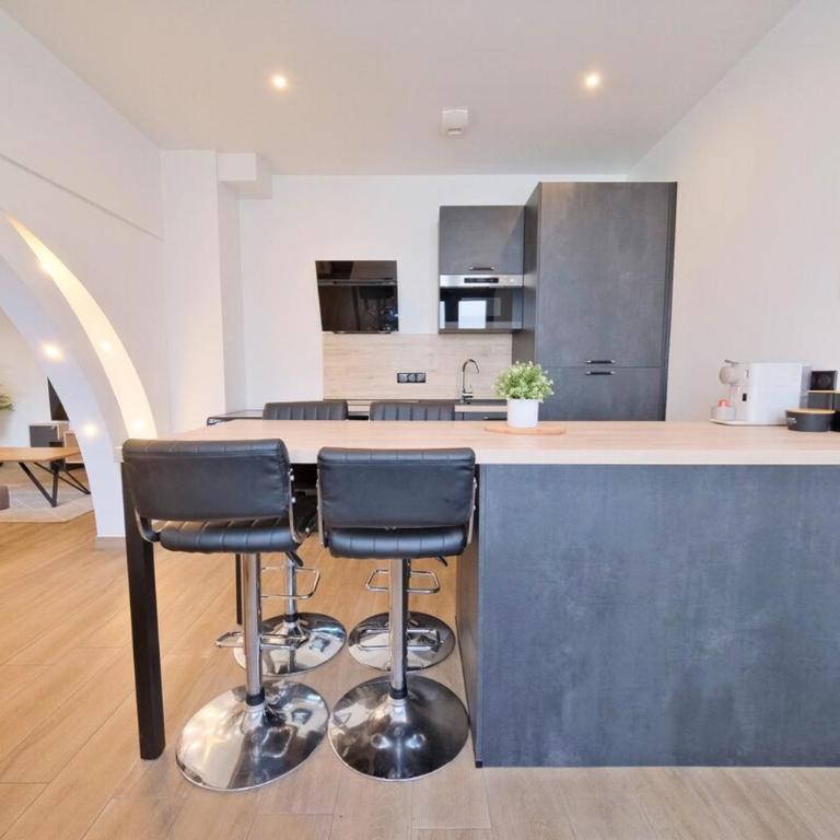 Reims City SPA - Jacuzzi - Sauna - Air conditioning - Apartment mit 1 Schlafzimmer und Whirlpool - 22