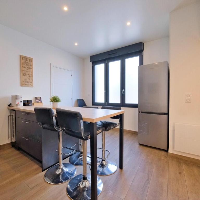 Reims City SPA - Jacuzzi - Sauna - Air conditioning - Apartment mit 1 Schlafzimmer und Whirlpool - 34