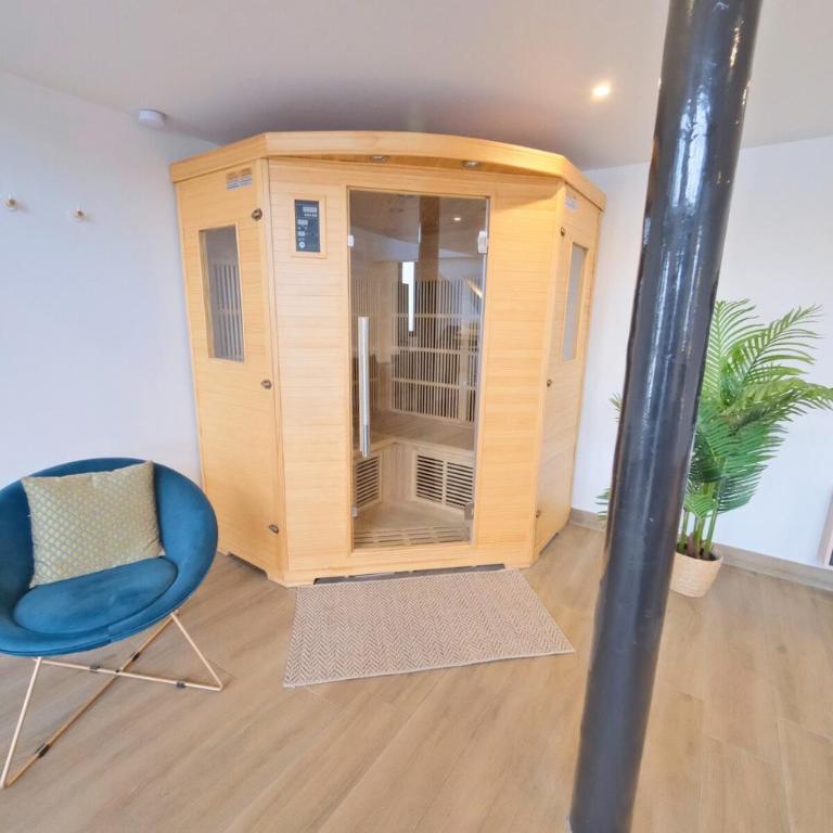 Reims City SPA - Jacuzzi - Sauna - Air conditioning - Apartment mit 1 Schlafzimmer und Whirlpool - 43