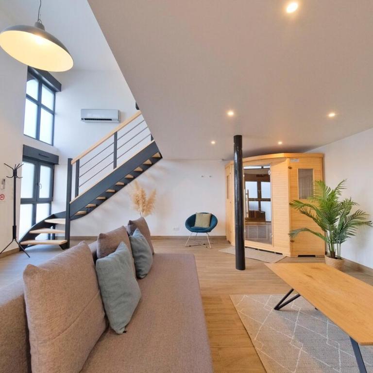 Reims City SPA - Jacuzzi - Sauna - Air conditioning - Apartment mit 1 Schlafzimmer und Whirlpool - 49
