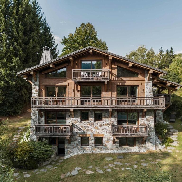 Luxury Chalet Sauna Cinema Mont Blanc Views in Megeve - Apartamento - 12