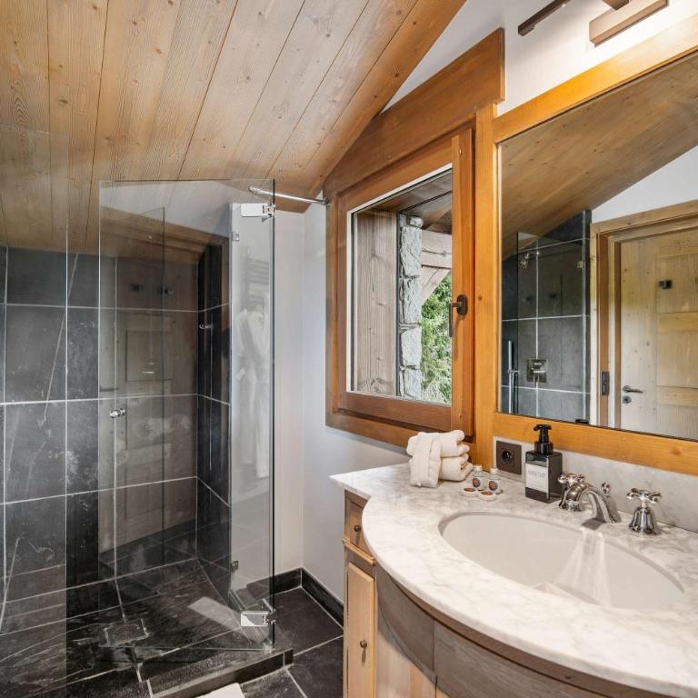Luxury Chalet Sauna Cinema Mont Blanc Views in Megeve - Apartamento - 55