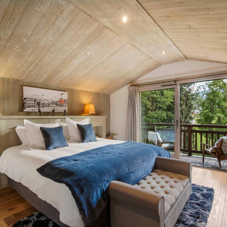 Luxury Chalet Sauna Cinema Mont Blanc Views in Megeve - Apartamento - 60