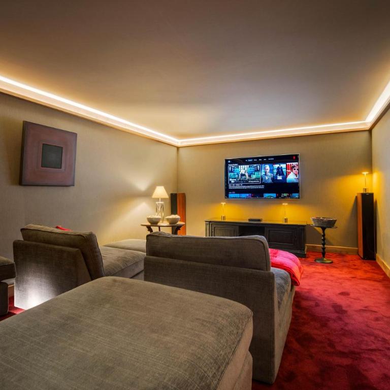 Luxury Chalet Sauna Cinema Mont Blanc Views in Megeve - Apartamento - 62