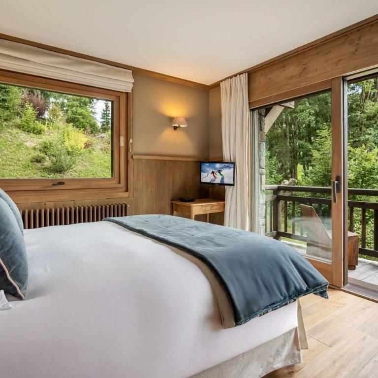Luxury Chalet Sauna Cinema Mont Blanc Views in Megeve - Apartamento - 66