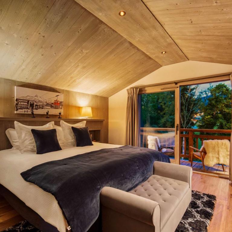 Luxury Chalet Sauna Cinema Mont Blanc Views in Megeve - Apartamento - 68