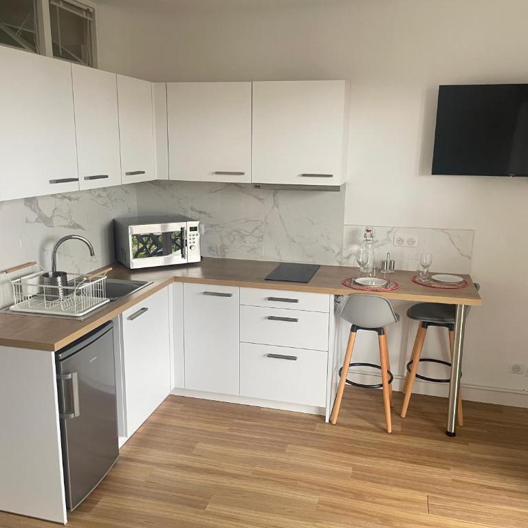 Studio en centre-ville - Appartement 1 Chambre - 2