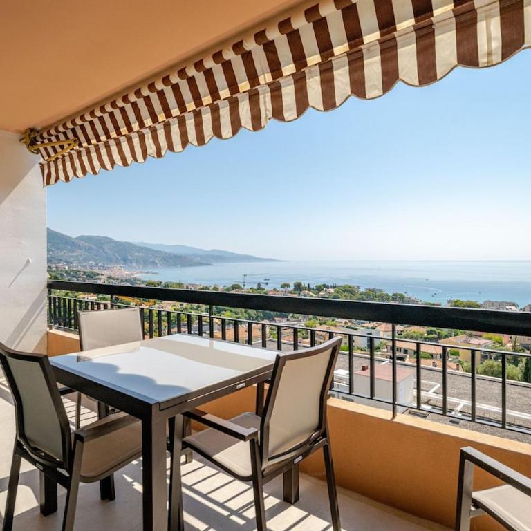 Le Belvédère des Cyprès - vue mer, terrasse, 2 chambres - Apartment mit 1 Schlafzimmer - 1