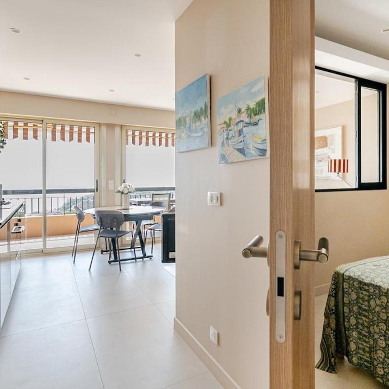 Le Belvédère des Cyprès - vue mer, terrasse, 2 chambres - Apartment mit 1 Schlafzimmer - 3