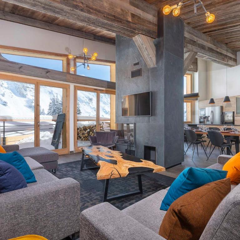 Chalet moderne 6 pièces, 11 pers, panorama montagne, services premium - Chalet 3 Chambres - 17