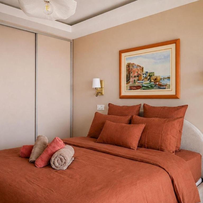 Le Belvédère des Cyprès - vue mer, terrasse, 2 chambres - Apartment mit 1 Schlafzimmer - 10