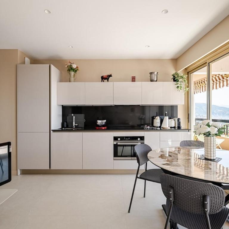 Le Belvédère des Cyprès - vue mer, terrasse, 2 chambres - Apartment mit 1 Schlafzimmer - 15