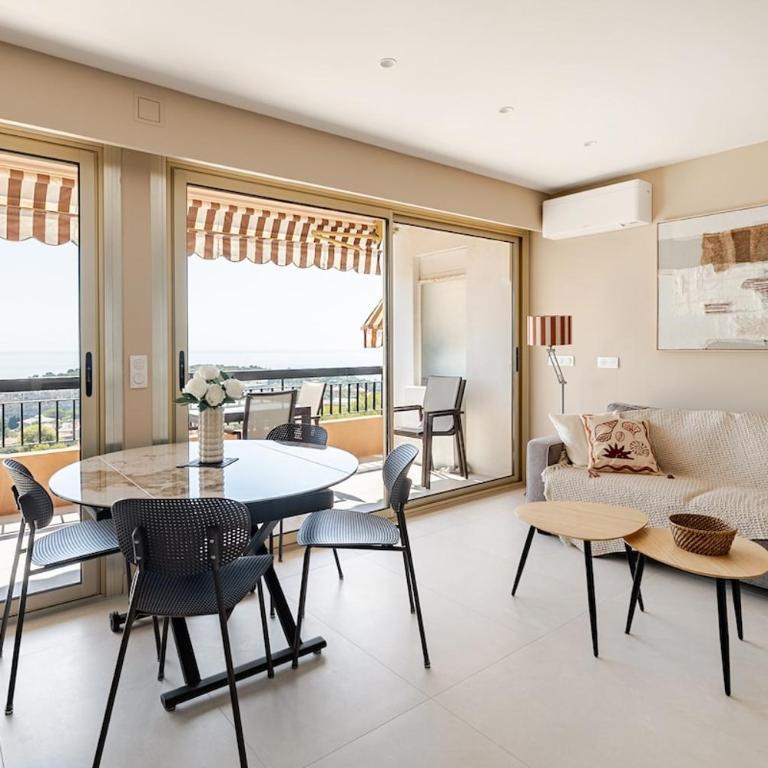 Le Belvédère des Cyprès - vue mer, terrasse, 2 chambres - Apartment mit 1 Schlafzimmer - 17
