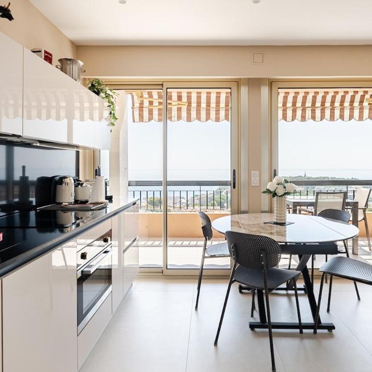 Le Belvédère des Cyprès - vue mer, terrasse, 2 chambres - Apartment mit 1 Schlafzimmer - 22