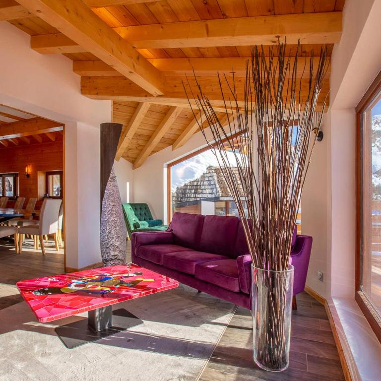 Chalet d'exception à Avoriaz pour 12 pers, 6 chambres, sauna et petit-déjeuner inclus - Chalet 3 Chambres - 1