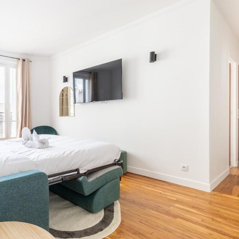 4-Place d'Italie-3Pers-Lumineux-2Chambres-Paris13 - Appartement 2 Chambres - 3
