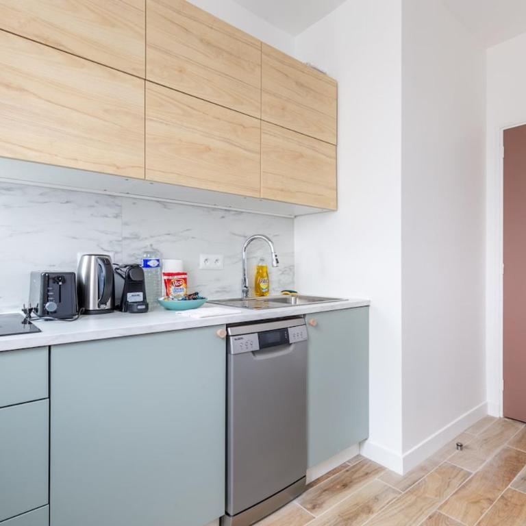 4-Place d'Italie-3Pers-Lumineux-2Chambres-Paris13 - Appartement 2 Chambres - 8