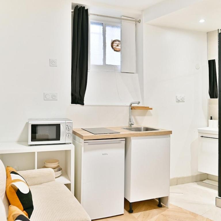Small air-conditioned studio - Pereire - Monolocale - 3
