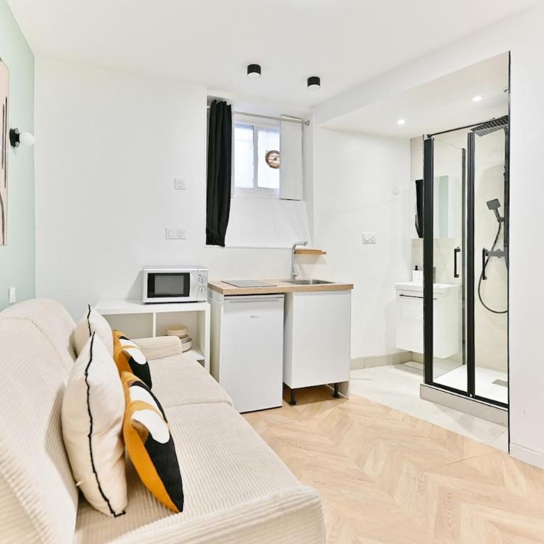 Small air-conditioned studio - Pereire - Monolocale - 4