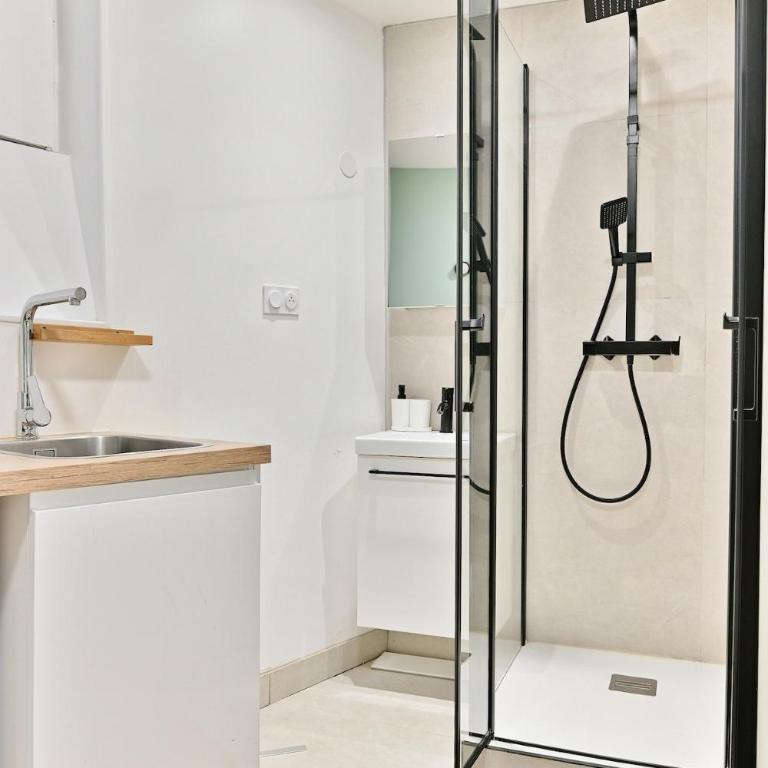 Small air-conditioned studio - Pereire - Monolocale - 6