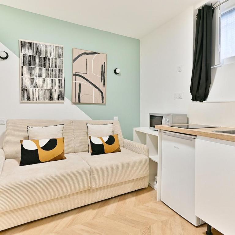 Small air-conditioned studio - Pereire - Monolocale - 9