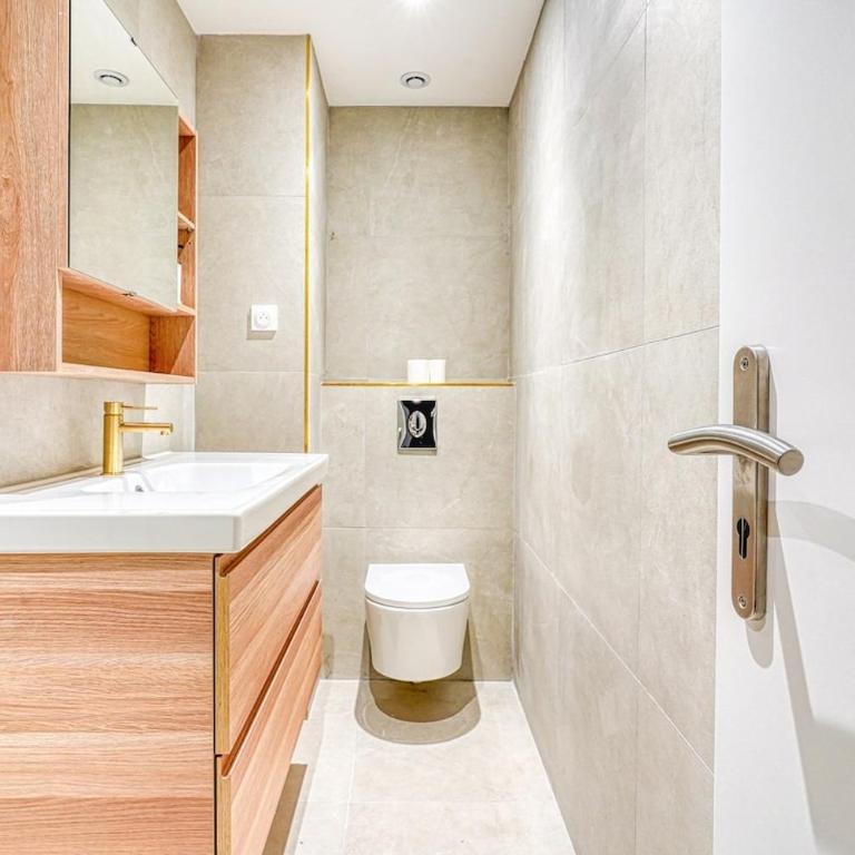 Quiet air-conditioned studio - close to Batignolles - Studio - 4