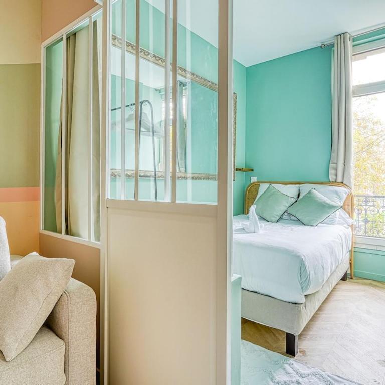 Comfort 2 bedrooms & air conditioning Paris 17 - Apartment - 12