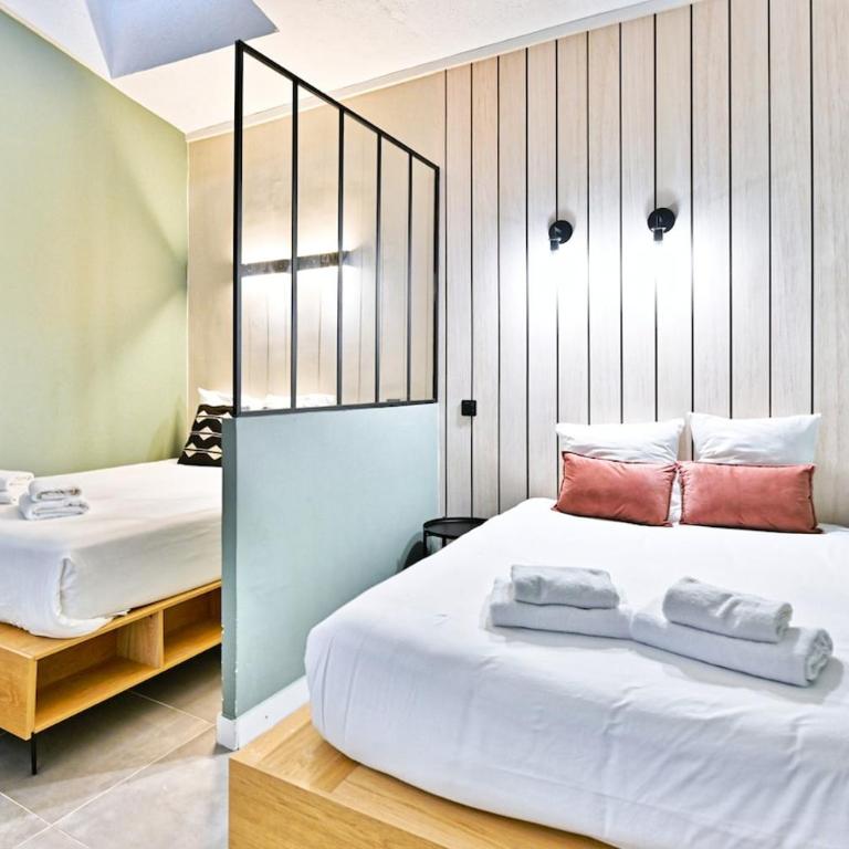 Stylish 2-Bedroom Loft in the Heart of Paris with Air Conditioning - Appartement - 1