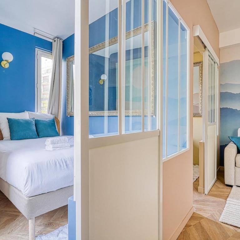 Calm and Comfortable 2-Bedroom Apartment in Paris 17th - Appartement - 8