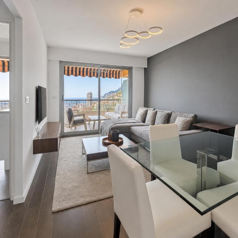 Near Monaco Top Floor Sea View & Terrace - Chambre Simple - 6