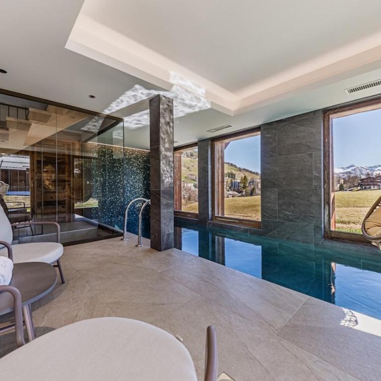 Luxury chalet - fireplace heated pool & sauna - Apartamento - 1