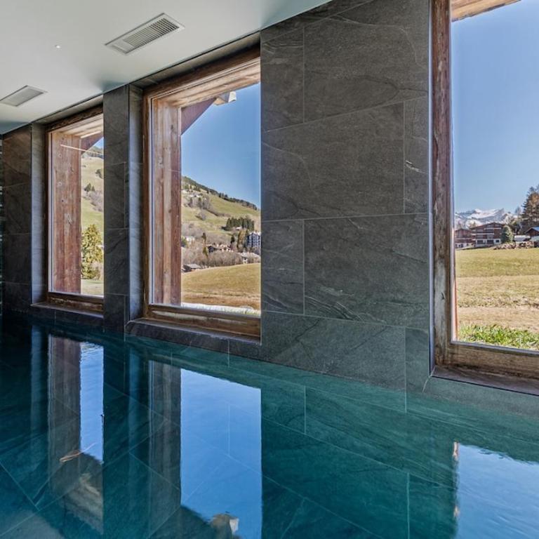 Luxury chalet - fireplace heated pool & sauna - Apartamento - 12