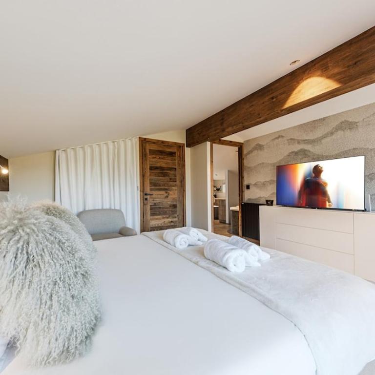 Luxury chalet - fireplace heated pool & sauna - Apartamento - 27
