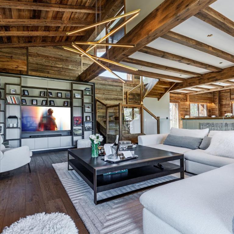 Luxury chalet - fireplace heated pool & sauna - Apartamento - 25