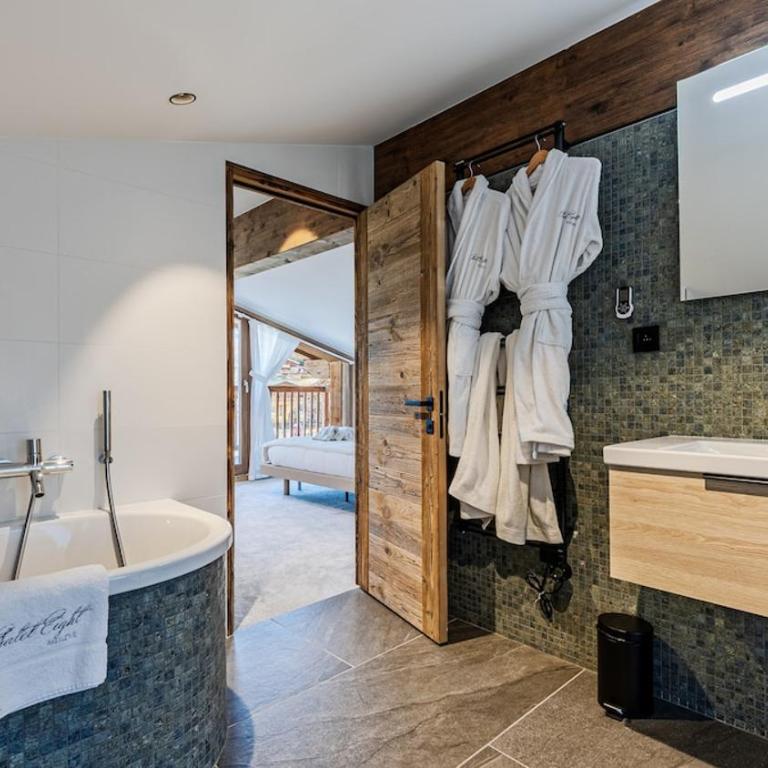 Luxury chalet - fireplace heated pool & sauna - Apartamento - 51
