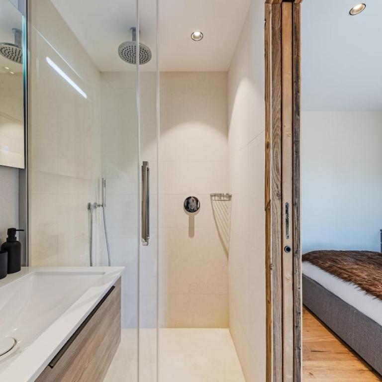 Luxury chalet - fireplace heated pool & sauna - Apartamento - 54