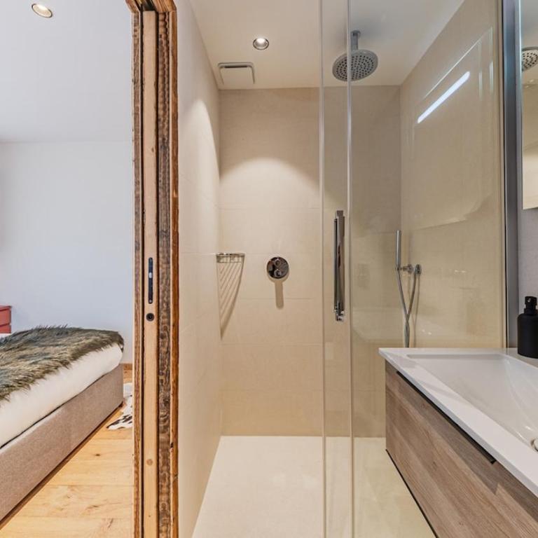 Luxury chalet - fireplace heated pool & sauna - Apartamento - 58